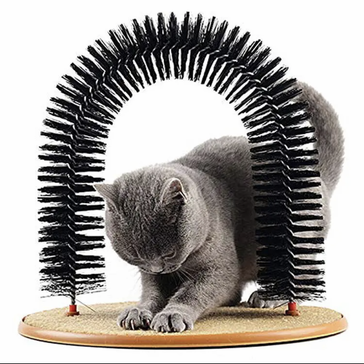 Multi-Function Cat Scratching Arch